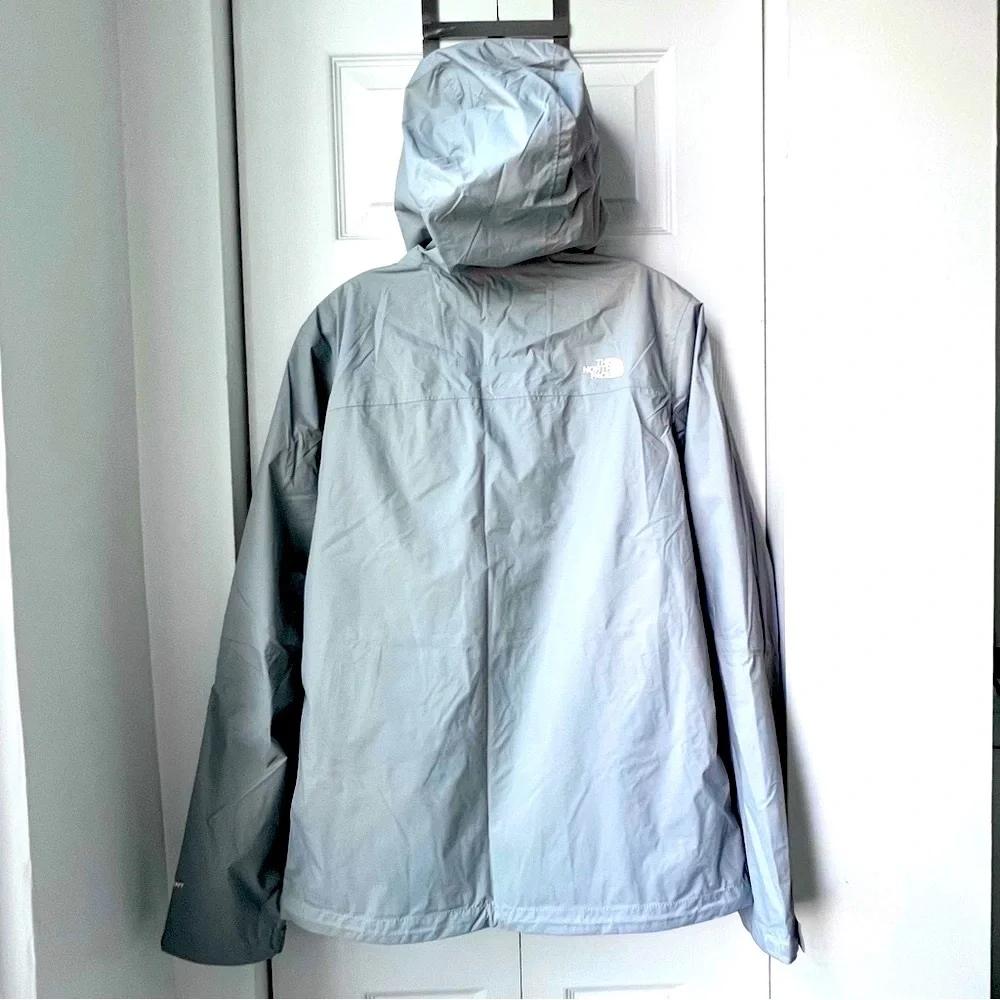 The North Face Alta Vista Waterproof Full Zip Packable Jacket,Meld Grey, Men's S